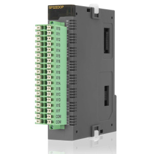 Cimon CM3-SP32EDOP PLC, 32 TR Sink/Source Inputs, 24 VDC, Push-in Terminal Connector